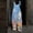 #03Dark Blue, variant on Women Boho Floral Overalls Sleeveless Loose Jumpsuit With Tie Straps Yellow S