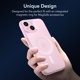 thumbnail image 4 of Funda de teléfono ESR Zero Series para iPhone 15 con MagSafe Pink, 4 of 8