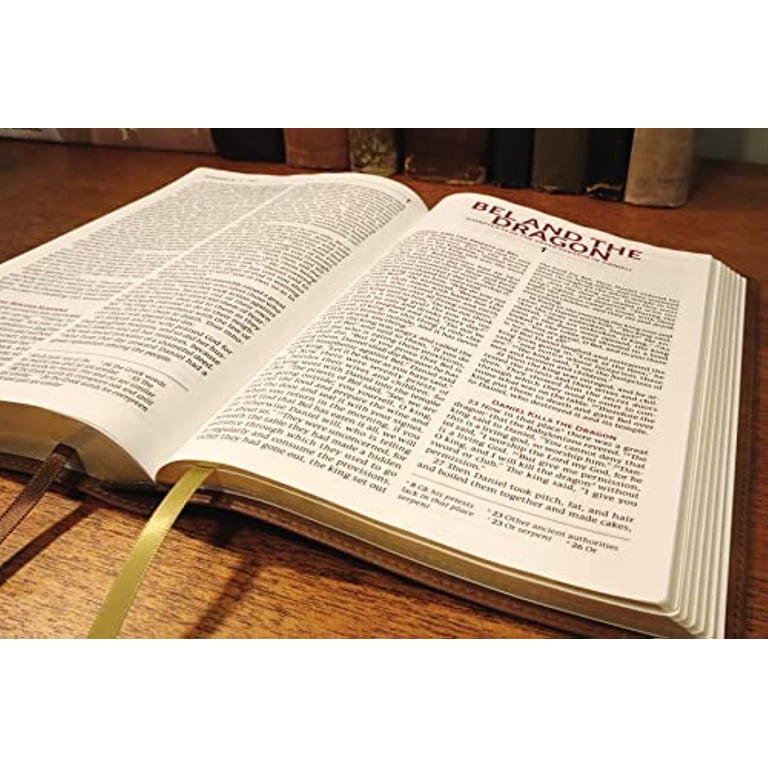 Zondervan, Holy Bible with Apocrypha, 9780310461494, Leathersoft