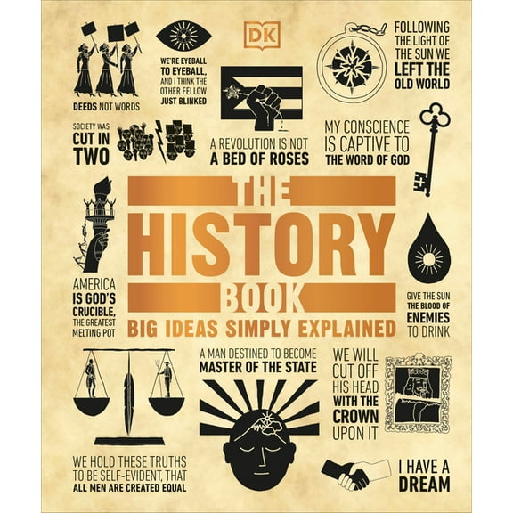 DK Big Ideas The History Book: Big Ideas Simply Explained, (Hardcover)