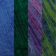 thumbnail image 2 of JubileeYarn Mohair Elixir Yarn - 50g/Skein Baby Wool Blend - Shades of Blue - 4 Skeins, 2 of 6