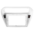 thumbnail image 1 of Kit de tablero de instalación de doble DIN, 9 pulgadas ABS ar Radio Estéreo Fascia Navegación Marco Decoración Reemplazo para CITRON ELYSEE 2014-2018, 1 of 5