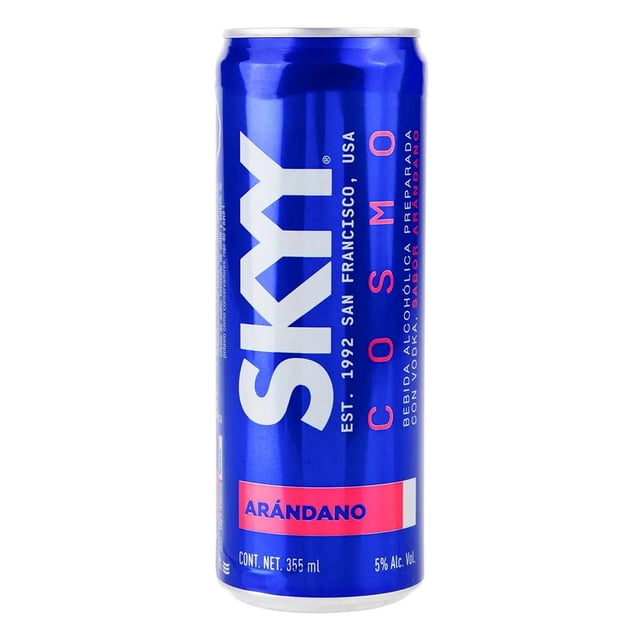 Bebida Preparada Skyy Cosmo Arandano Lata 355 ml