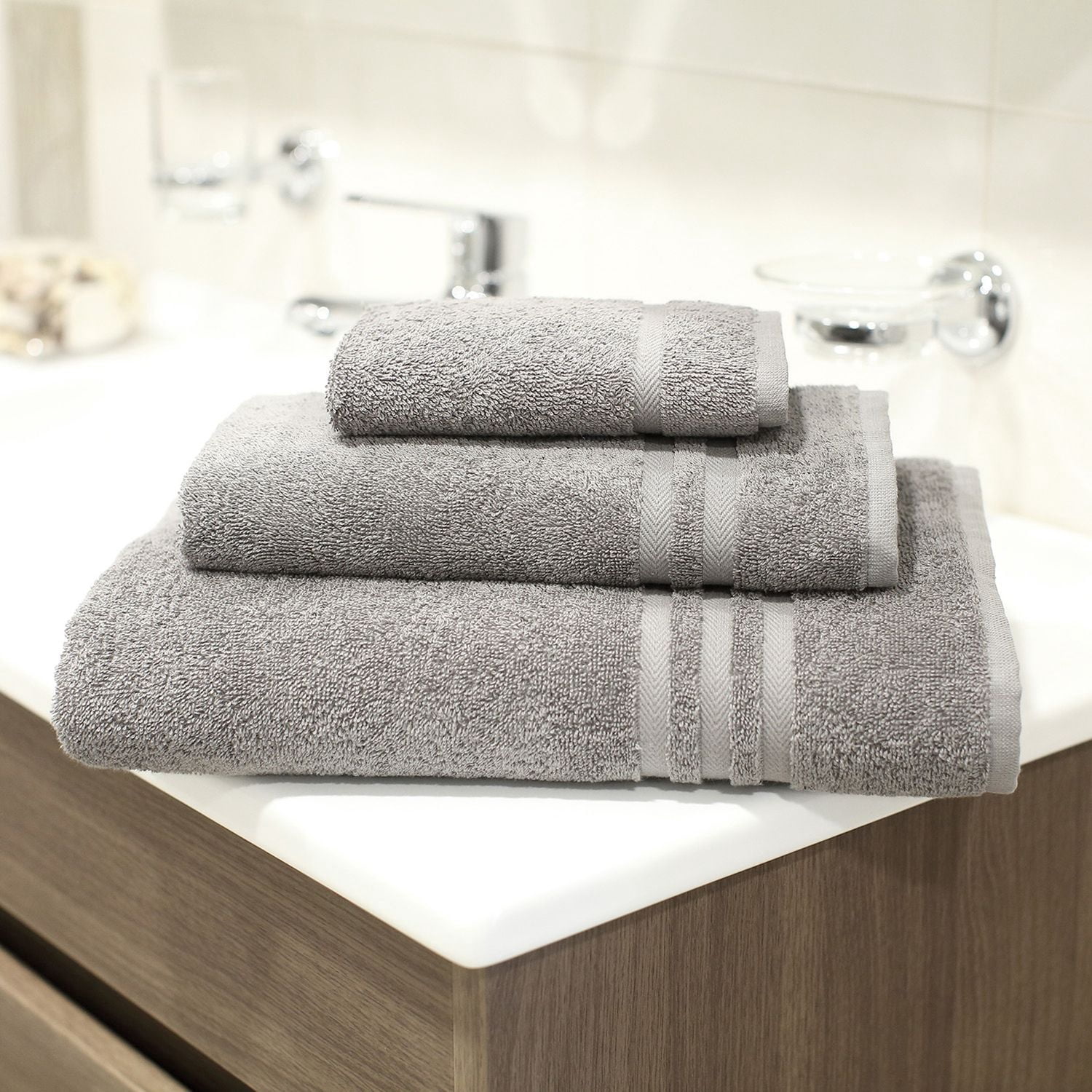 Linum Home Denzi Turkish Cotton 3-piece Combination Towel Set