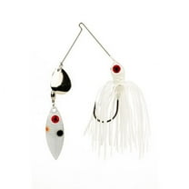 Strike King Red Eye 3/16 oz Spinnerbait Lure White