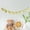 Yellow, variant on Paper Bow Garland Party Decoration Macaron Color Hanging Banner Korean Style Decorative Streamer Cute Backdrop for Birthday Party Wedding Shower Event Home Wall Decor Indoor Party Supplies
