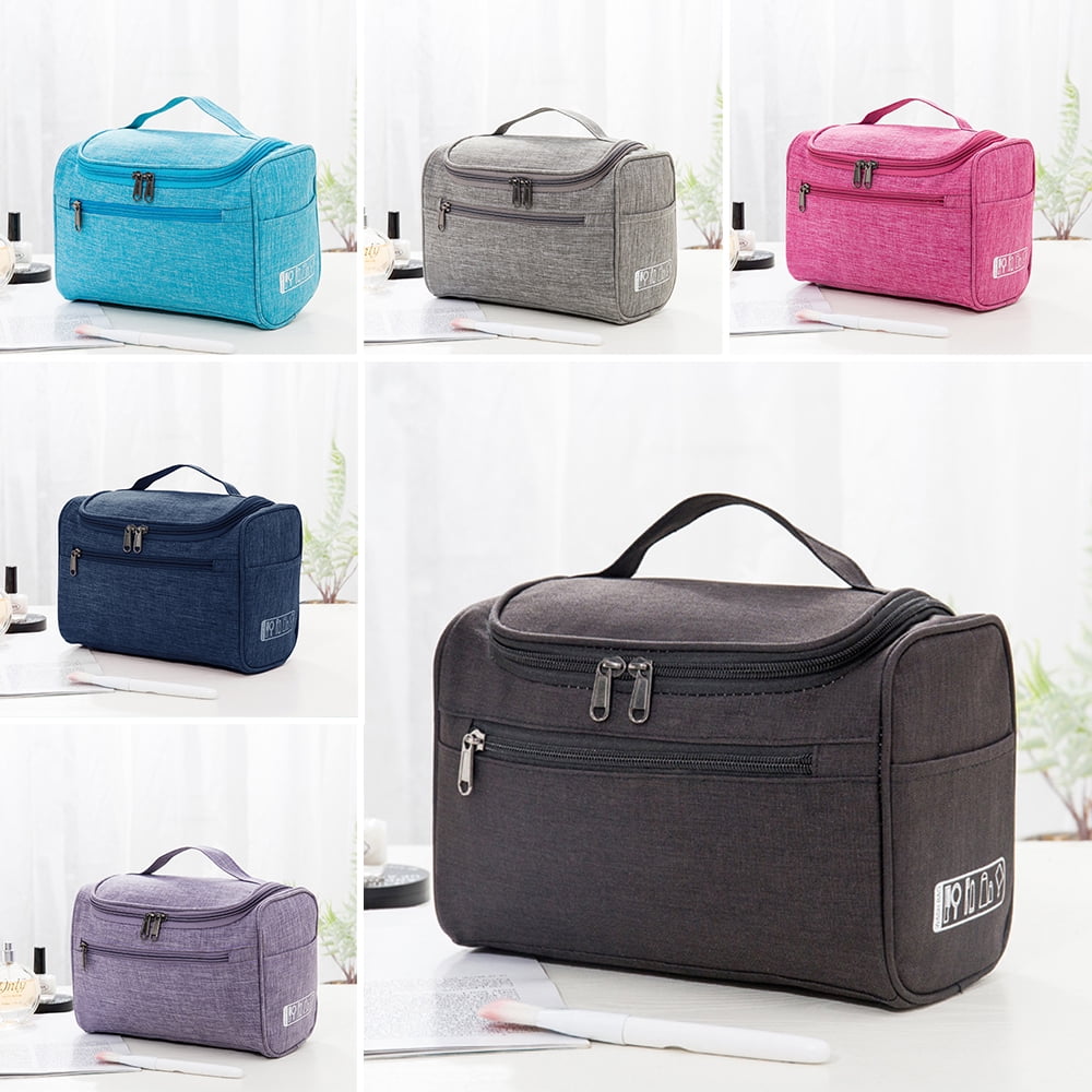 Women Lady Extra Large Toiletry Bag/Portable Makeup Organiser & Travel Cosmetic Case Wash Bag ...