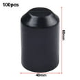 thumbnail image 1 of 100 Pcs Capuchon d'Extrémité Thermorétractable Chaud Capuchon Thermorétractable Protection Imperméable pour Embout de Câble 40*60 mm, 1 of 10