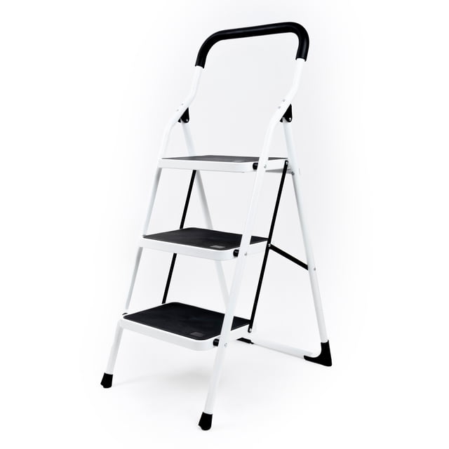 Escalera Plegable Resel Outdoors Tres Escalones Antiderrapante