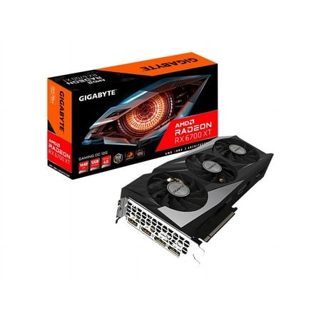 GIGABYTE - AMD Radeon RX 6700 XT GAMING OC 12GB GDDR6 PCI Express 4.0 Gaming Graphics Card