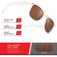 thumbnail image 4 of Polarized Sunglasses for Men Women Classic Vintage 80s Shades UV Protection Sun Glasses, 4 of 6