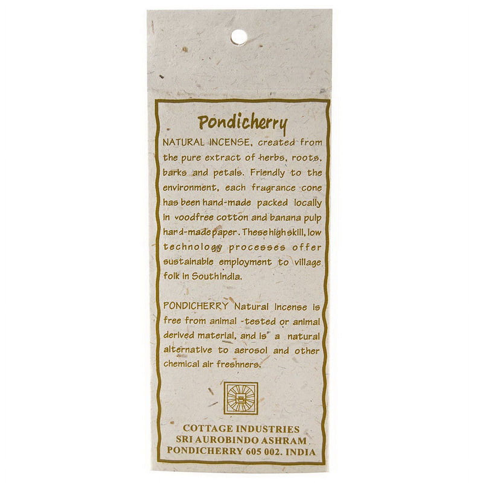 Pondicherry Natural Sandalwood Incense Cones 20 count