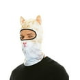 thumbnail image 4 of 3D Anima Print Ski Balaclava Sheisty Face Mask with Ears, Ski Mask,for Music Festivals Raves Ski Outdoor Activities, Halloween Hat, Cute Full Face Hood Mask, 4 of 8