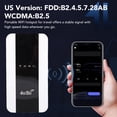 thumbnail image 4 of 4G/5G WiFi Hotspot, Unlocked USB WiFi Modem with SIM Card Slot, Portable Travel Router for Smartphone Tablet Laptop, Supports 150Mbps, 10 Device, 4 of 7