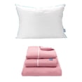 thumbnail image 1 of Sábanas Individual ROGGA HOME Rosa + Almohada Royal, 1 of 8