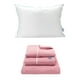 thumbnail image 1 of Sábanas Individual ROGGA HOME Rosa + Almohada Royal, 1 of 8
