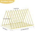 thumbnail image 3 of Organizador de escritorio Urban Deco Metal Wire, 10 secciones, dorado, 3 of 9