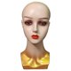 thumbnail image 3 of Cabeza de maniquí práctico femenina pelucas Oro Zulema Cabeza de exhibición del sombrero de la peluca, 3 of 5