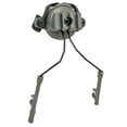 thumbnail image 1 of Rotary Tactical Helmet Adapter Set Paintball Headset Holder Headphone Accessory for 19-21mm Guide Rail (Green), 1 of 7