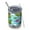 Sky Blue Floating, variant on 12oz Tumblers Sky Blue Floating Island Dinosaurs Vacuum Insulated Stainless Steel Travel Tumbler Cups Mug with Lid and Straw for Beer,Coffee,Beverages with Cleaning Brush for Cold Hot Drinks