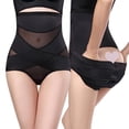 thumbnail image 3 of Femmes Cul Shaper Shaper Hi-Waist Double Ventre Contrôle Taille Culotte Formateur Body Shaper, 3 of 5