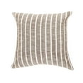 thumbnail image 3 of Expobazaar Handcrafted 100% Cotton Double Sided Striped Cushion (Grey) 18"x18", 3 of 6