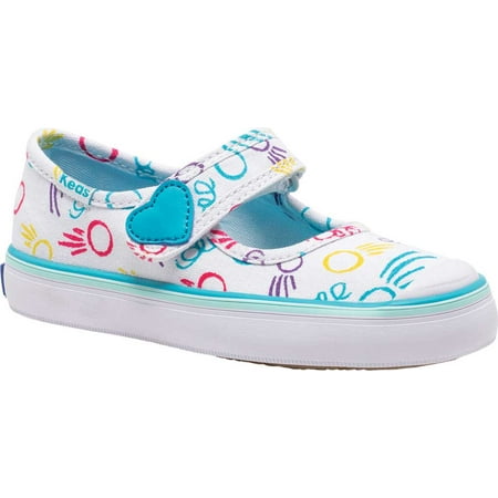 

Infant Girls Keds Harper Mary Jane White Textile 4 M