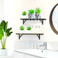 thumbnail image 2 of 2Pack Fake Plants in Cute Pots, Indoor Faux Plants Decorations Lifelike with Artificial Flowers for Office Bathroom Bedroom Living Room Kitchen Home Farmhouse Shelf Decor D, 2 of 7
