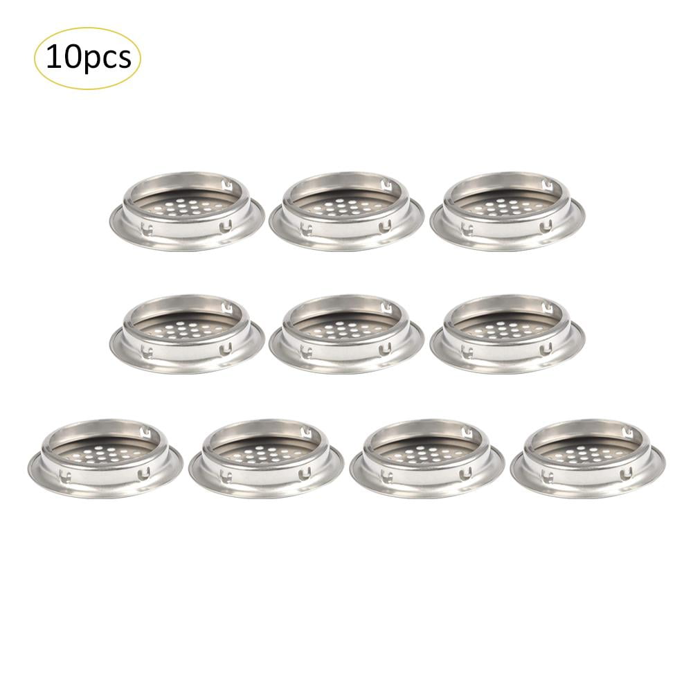 Lacyie Round Vent Mesh Hole Stainless Steel Ventilating Hole For Cabinet Kitchen Bathroom Cabinet n