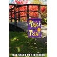 thumbnail image 4 of Toland Home Garden Tricks and Treats Jack O Lantern Halloween Flag Double Sided 12x18 Inch, 4 of 5