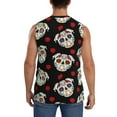 thumbnail image 4 of Pofeuu PUG Print Men's Muscle T-Shirt, Sleeveless, Muscle Tank, Classic Muscle Tee Top For Men Casual Sleeveless Muscle T-Shirt Trendy Clothes-Small, 4 of 7