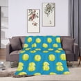 thumbnail image 7 of KLL Fleece Blanket Plush Throw Blanket Ball Tennis ,Soft Fuzzy Cozy Flannel Blanket for Couch Sofa Bed.(40"x30" ), 7 of 7