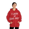 thumbnail image 5 of Best Gift For Dad I Laugh At Dad Jokes Graphic Hoodie Sweatshirt, Sizes S-5XL, 5 of 9