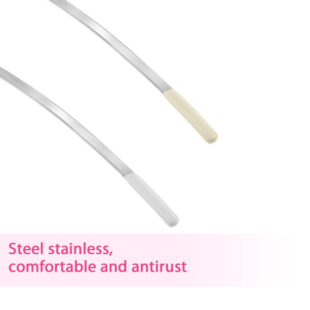 Carbon Steel Replacement Underwire Repair - Nylon Coated - Heavy Gauge  Sturdy Wire for Bras - Regular Wire Size 32-1 Pair - See Pictures for