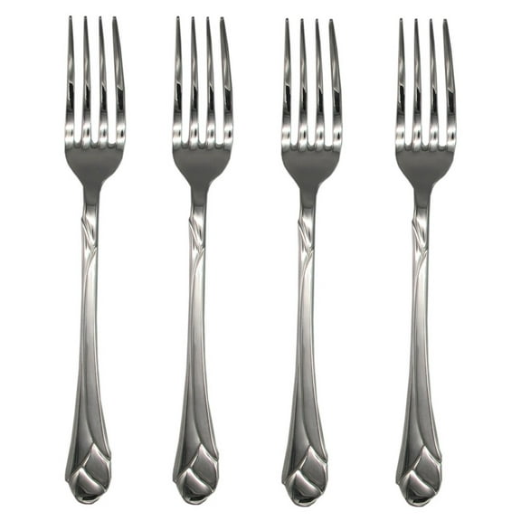 Mikasa Sweet Pea 18/8 Stainless Steel Salad Fork (Set of Four)