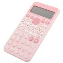 PTOOTP Electronic Scientific Calculator Pink for Office 240 Functions Design