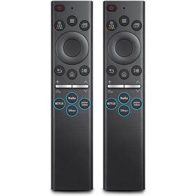 (Pack of 2) Universal Remote for Samsung TV Frame Crystal Curved LED QLED OLED Neo UHD SUHD HDTV 4K 8K 7 8 9 Series Smart TV Remotes Control Replacement