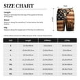 thumbnail image 3 of Sikiie Deer American Flag Vintage Mens Pajama Shorts, Lounge Pant, Men's shorts，Sleep Pj Shorts for Men-3X-Large, 3 of 6