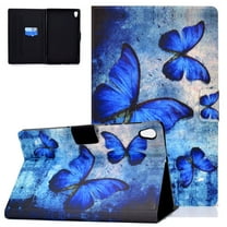 Allytech Lenovo Tab M10 HD 2nd Gen Case 10.1-Inch TB-X306X TB-X306F, Slim PU Leather Multi Angle Viewing Stand Shockproof Auto Sleep Wake Smart Cover Case for Lenovo Tab M10 HD 10.1" 2020, Butterfly