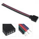 thumbnail image 1 of 20 Piezas Cable Conector de 4 Pines, Fácil Instalacia para Tiras de Luces LED, 10 cm de longitud, 1 of 7