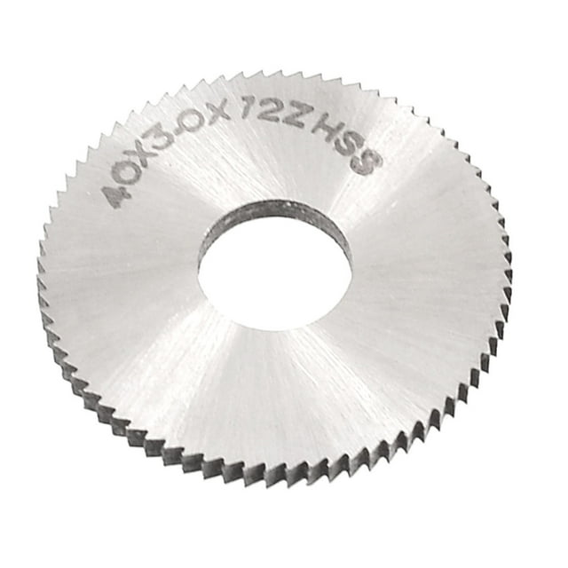 Unique Bargains 40mm 1 9/16' OD 3mm Thickness 72T HSS Circular Slitting Saw Cutter