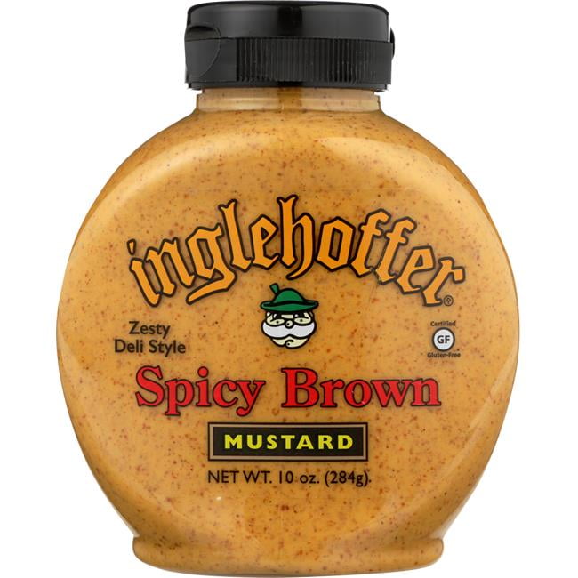 Inglehoffer KHLV00323081 Spicy Brown Mustard, 10 oz