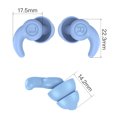 thumbnail image 4 of Bsvklp 1 Par Tapones para Los Oídos Resistentes Al Con Reducción Ruido Suave para Dormir Y Nadar (azul), 4 of 7