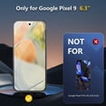 thumbnail image 2 of [2+2Pack] KisonovaGuard for Google Pixel 9 Screen Protector and Camera Lens Film [Privacy Tempered Glass Protector] [9H Hardness] [No-Bubble] [3D Full Coverage], 2 of 7
