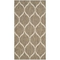 thumbnail image 5 of SAFAVIEH Courtyard Linnet Geometric Indoor/Outdoor Area Rug, Brown/Beige, 2' x 3'7", 5 of 5