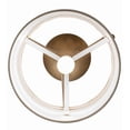 thumbnail image 5 of Meyda 177602 9 in. Cilindro Triad Pendant, Vintage Brass Fsb-5 - Lodge Fabric, 5 of 7