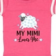 thumbnail image 4 of Inktastic My Mimi Loves Me Baby Lamb Boys or Girls Baby Bodysuit, 4 of 5