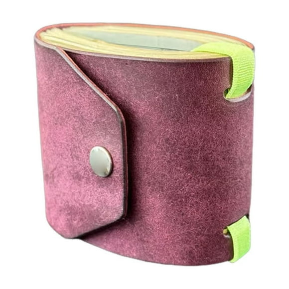 Closet Organizer The Wrap Wallet Fast Access Holder for Leather Wallet Organizer Handy Purse with Clasp Clothes Storage Clearance