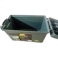thumbnail image 2 of Plano Field Ammo Box, OD Green, Medium Plastic Ammo Storage, 2 of 3