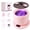 Pink, variant on MQ Ultrasonic Retainer Cleaner,48kHz 200ML,3 Modes Removable Base Cover for Aligners Braces Mouth Guards Brush Heads Jewelry